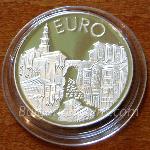 1999 - Пловдивска къща: EURO 925 10 Лева Българска сребърна монета