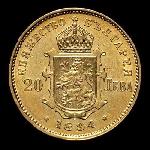 1894 - 20 Leva 900 20 Leva Bulgarian Gold Coin