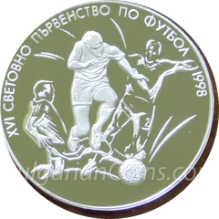 Footballer in Attack, coin