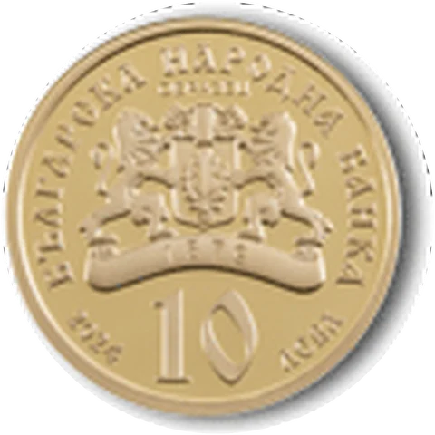 Virgin Mary – Golden Apple (2024), obverse