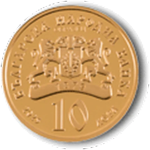Virgin Mary – Golden Apple (2025), obverse