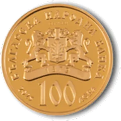Virgin Mary – Golden Apple, obverse