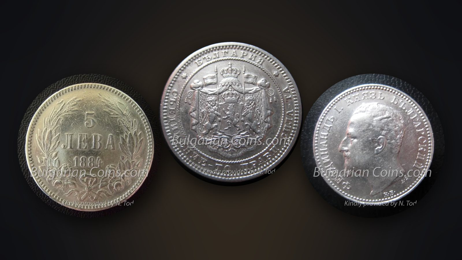 Silver coins 5 leva 1884, 2 leva 1882 and 1 lev 1891 – checking them needs a loupe, a scale and calipers