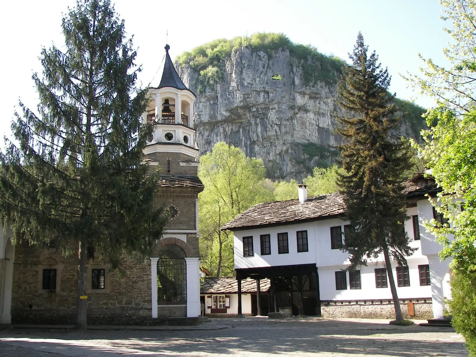 Illustration zur Münze „Kloster Drjanowo“ – Kloster Drjanowo