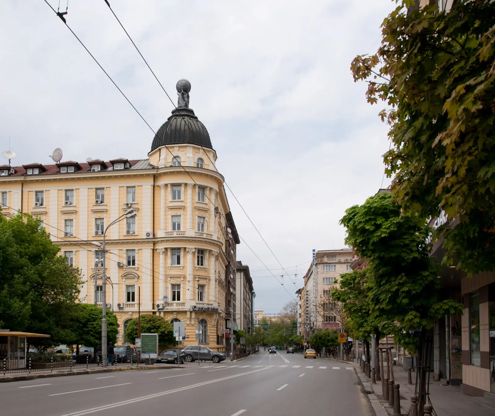 Illustration for the 150 Years Since the Birth of Georgi S. Rakovski coin – Rakovski Street, Sofia
