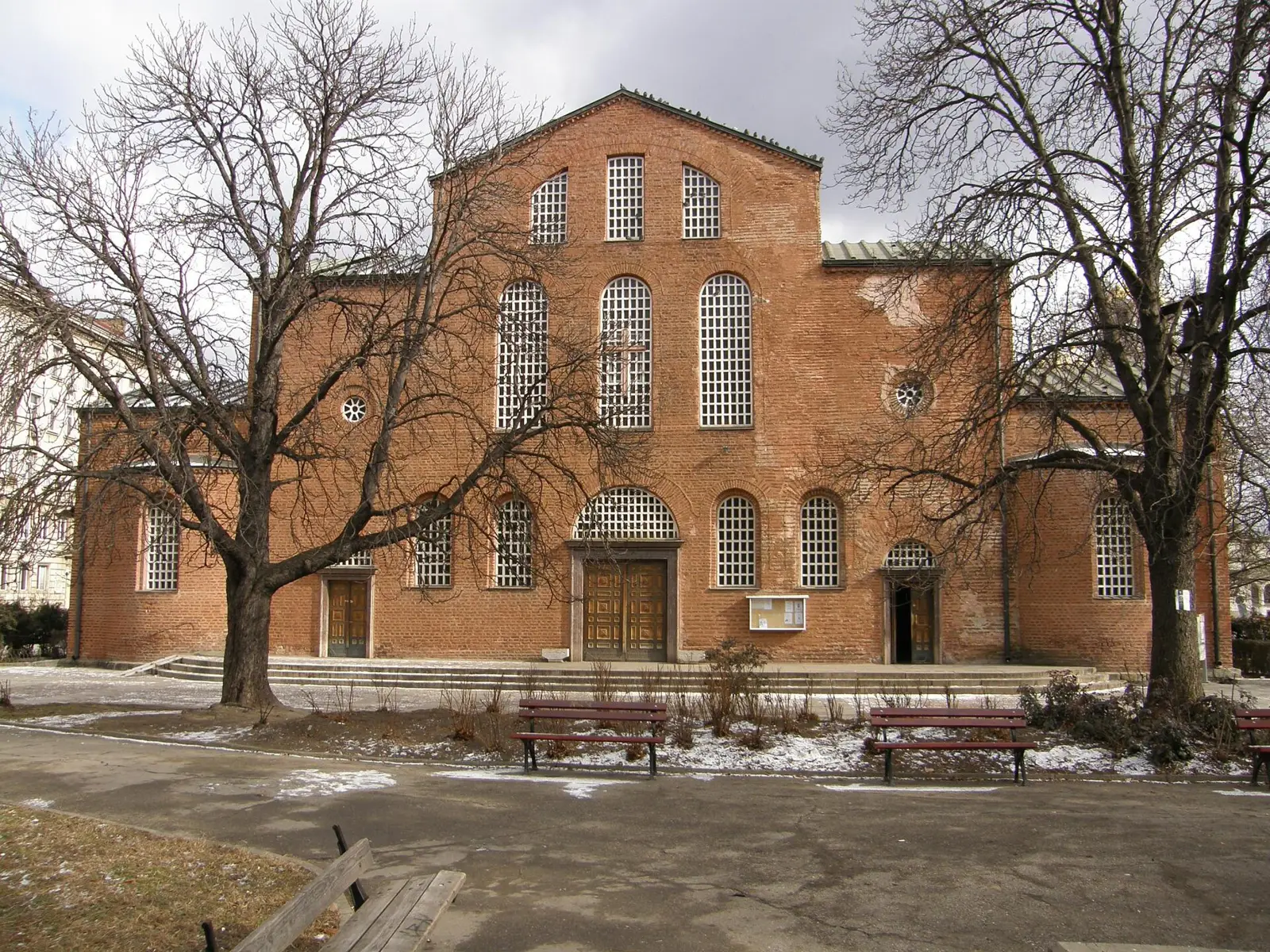 Illustration zur Münze „Kirche „Hl. Sofia““ – Die Basilika Hagia Sofia in Sofia