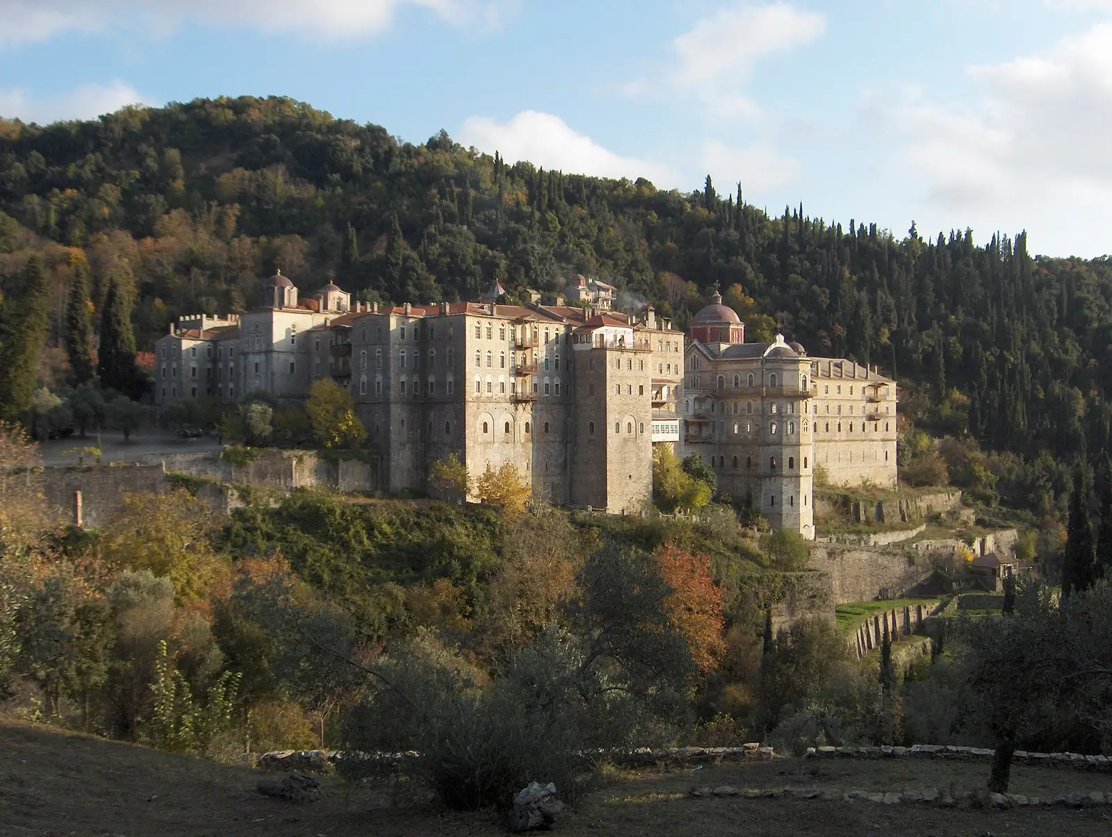 Illustration for the Zograf Monastery coin – Zograf Monastery, Mount Athos