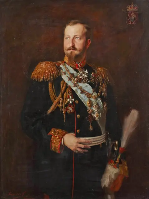 Prince Ferdinand I, whose portrait appears on the coins of 1894