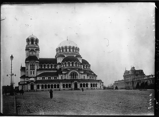 Alexander Nevsky Cathedral, Sofia, in the 1920s