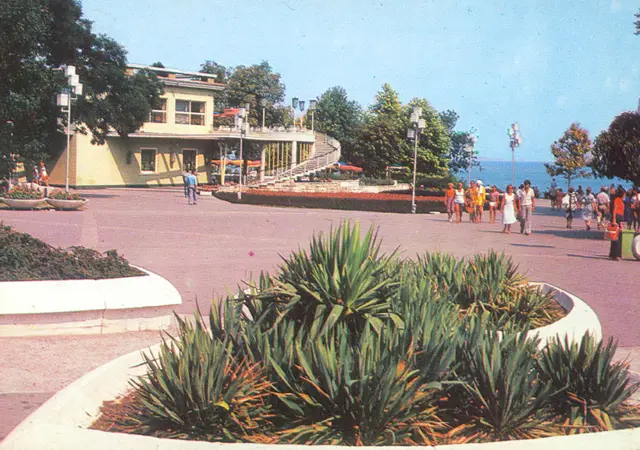 The Sea Garden and the casino, Varna