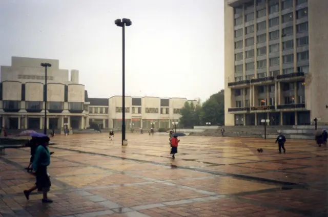 Pedestrian zone of Dobrich, 1993