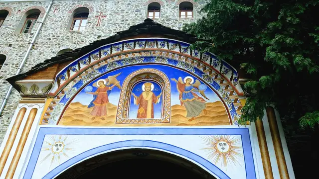 Rila Monastery entrance