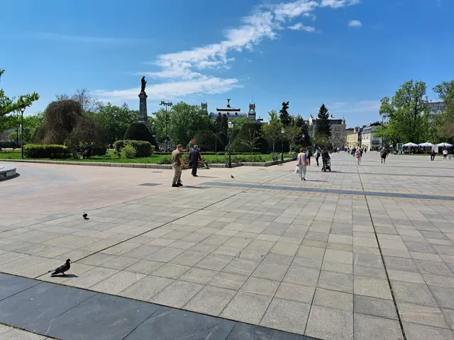 Ruse, on the bank of the Danube